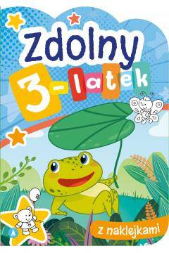 Zdolny 3-latek z naklejkami