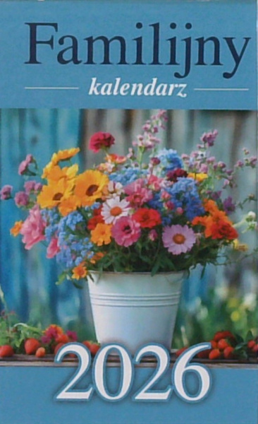 Kalendarz zdzierak 2026 Familijny