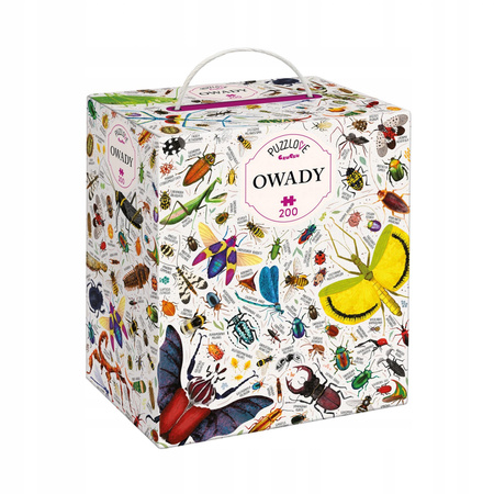 Puzzle Puzzlove CzuCzu 200 el. Owady 