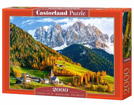 Puzzle 2000 Church of ST. Magdalena / Kościół Św. Magdaleny Dolomity