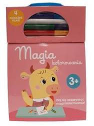Magia kolorowania z flamastrami 3+ różowa