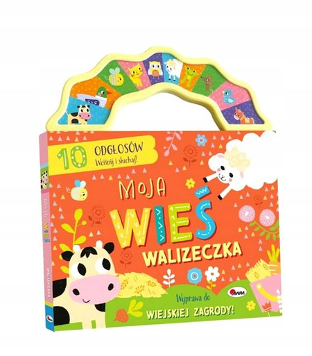 Wieś. Walizeczka książeczka sensoryczna.