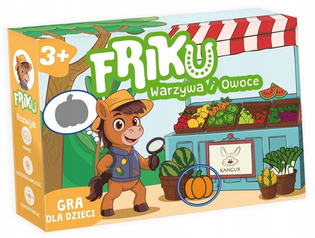 Gra Friku. Warzywa i Owoce 3+