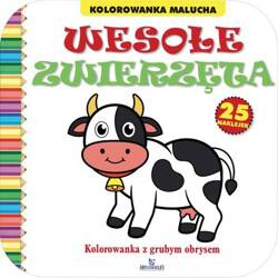 Kolorowanka wesołe zwierzęta