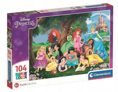 Puzzle 104 Księżniczki 25743