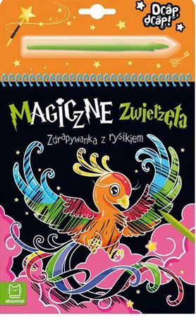 Magiczne zwierzęta. Zdrapywanka z rysikiem