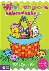 Wielkanocne kolorowanki. Koszyczki