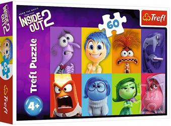  Puzzle 60 W głowie się nie mieści 2. Poznaj swoje emocje