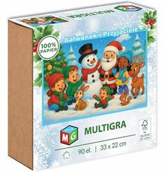 Puzzle 90  Bałwanek i Przyjaciele Multigra