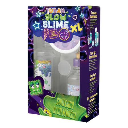 Zestaw super slime. Glow in the dark XL