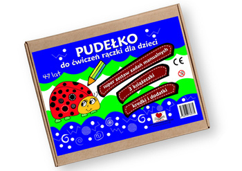 Zestaw książek Pudełko do ćwiczeń rączki dla dzieci