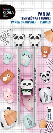 PANDA TEMPERÓWKA Z OŁÓWKAMI 3 SZT
