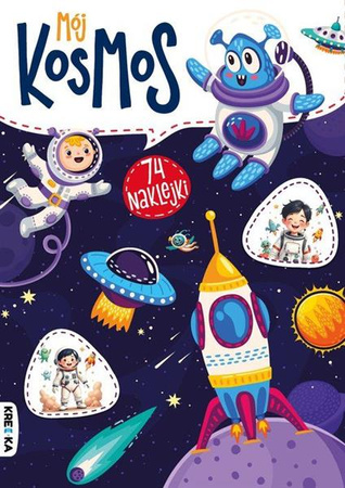 Mój kosmos Kolorowanka z naklejkami