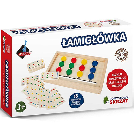 Pomysłowy skrzat Łamigłówka Sortownia kolorów