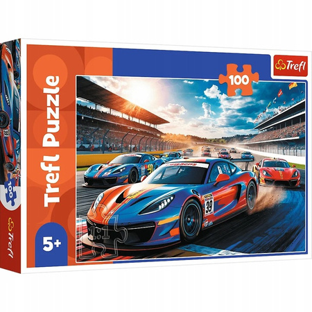 Puzzle 100 Szybka wyścigówka