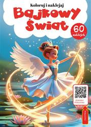 Kolorowanka z kodem QR- bajkowy świat