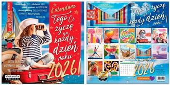 Kalendarz Classic Q ŻYCZENIA - Tego Ci życzę 2026