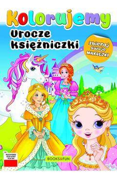 Kolorujemy. Urocze księżniczki