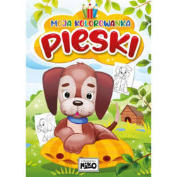 Moja kolorowanka. Pieski