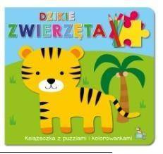Dzikie zwierzęta. Poznaję, koloruję, układam