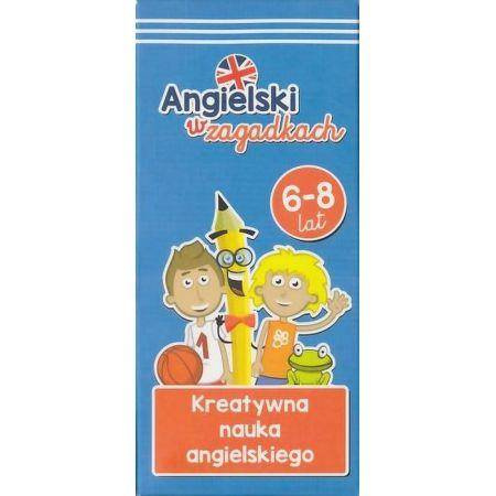 KAPITAN NAUKA ZAGADKI OBRAZKOWE ANGIELSKI 6-8 LAT