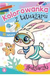 Kolorowanka z tatuażami. Słodziaczki