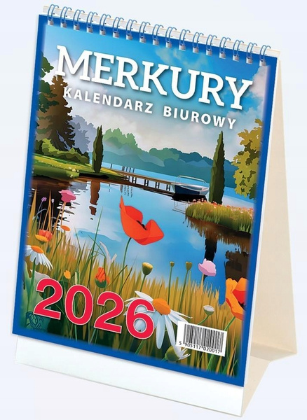 Kalendarz MERKURY biurowy 2026 H5