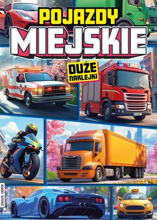 Pojazdy miejskie + naklejki