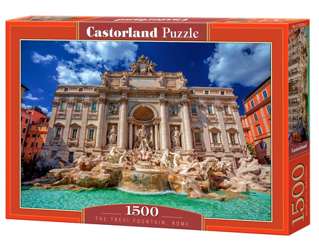 Puzzle 1500 The Trevi Fountain, Rome / Fontanna di Trevi, Rzym
