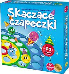 Gra Skaczące czapeczki. Gra