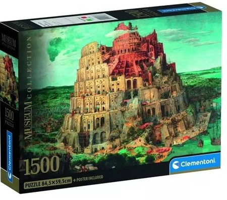 Puzzle 1500 Compact Museum The Tower of Babel