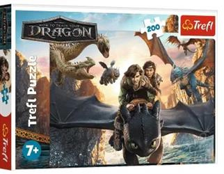 Puzzle 200 Szczerbatek i przyjaciele