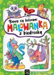 Bawię się kolorami. Malowanka z biedronką