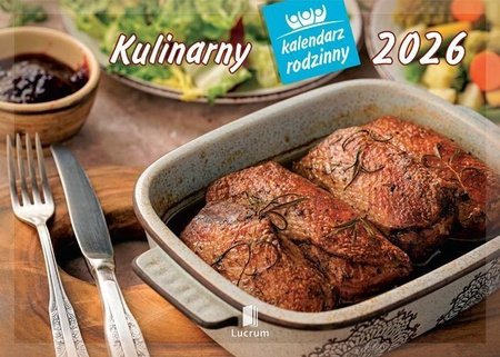 Kalendarz ścienny rodzinny 2026 Kulinarny WL01