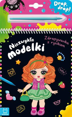 Zdrapywanka z rysikiem. Niezwykłe modelki