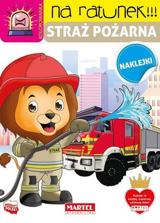 Na ratunek. Straż pożarna z naklejkami