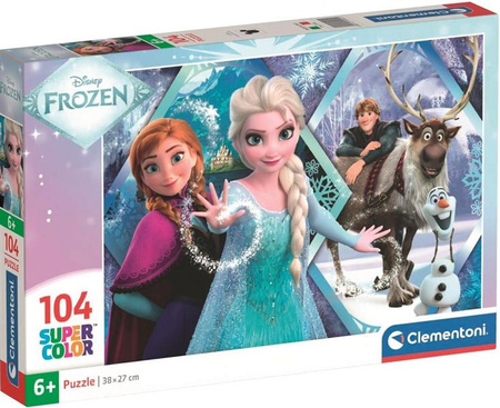 Puzzle 104 Frozen Kraina Lodu 25045