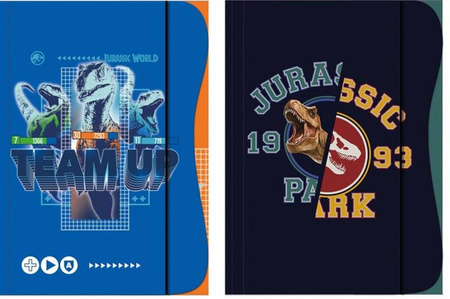 Teczka z gumką A4 Park Jurajski