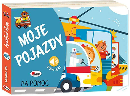 Moje pojazdy Na pomoc książeczka dźwiękowa