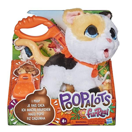FurReal Friends Duży zwierzątko na smyczy   Kotek