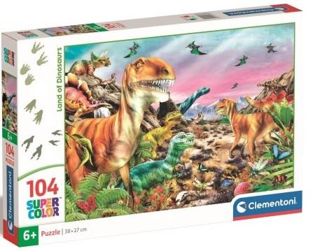 Puzzle 104 Noli Wyspa Dinozaurów