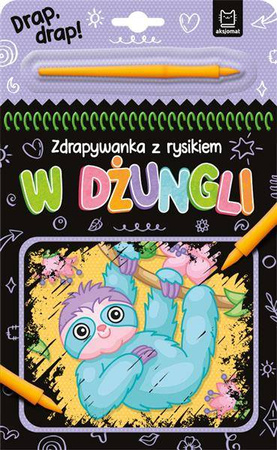 Zdrapywanka z rysikiem. W dżungli