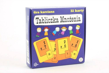 Karty Tabliczka mnożenia Gra karciana