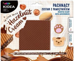 Pachnący pamiętnik z akcesoriami Wafelek KIDEA