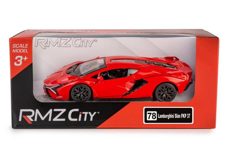 Samochód RMZ 5 Lamborghini Sian 544983/ red czerwony