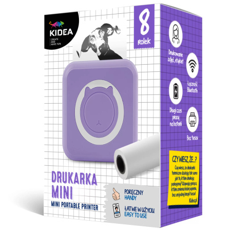 Mini drukarka termiczna A Kidea