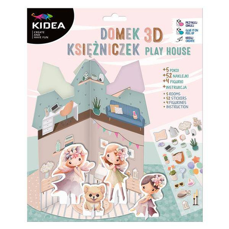 Kreatywny domek 3D dla księżniczek Kidea
