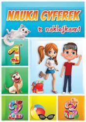 Nauka cyferekz naklejkami MD