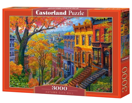 Puzzle 3000 Autumn City Hill