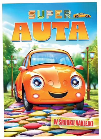 Superauta z naklejkami